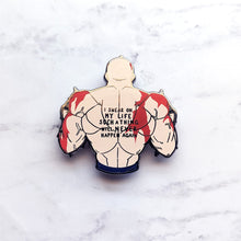 Load image into Gallery viewer, Alex | FMA Back Quotes | Hard Enamel Pin
