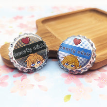 Load image into Gallery viewer, Hearty Elixir | LoZ Link BotW & TotK | Bottle Cap Pin-back Button