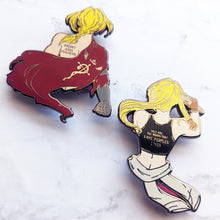 Load image into Gallery viewer, Winry | FMA Back Quotes | Hard Enamel Pin