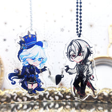 Load image into Gallery viewer, GenShip Friends: Fontaine Edition | Genshin Impact | Heart Connecting Acrylic Charms