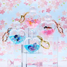 Load image into Gallery viewer, Heart of the Wizard | Howl & Sophie Howl's Moving Castle | Heart Perfume Bottle Charm