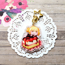 Load image into Gallery viewer, ***RETIRING last chance!*** Cherry Himi Cake | Hero Students Cafe Villains | Acrylic Charms