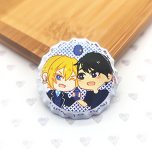 Load image into Gallery viewer, Pocari Sweet | Hirano to Kagiura | Bottle Cap Pin-back Button