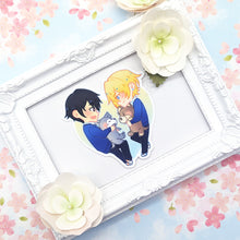Load image into Gallery viewer, SasaMiya & HiraKagi Plush Hug | Sasaki to Miyano & Hirano to Kagiura | Vinyl Stickers