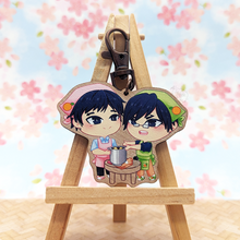 Load image into Gallery viewer, ***RETIRING last chance!*** IidaTen Bros | Tenya & Tensei Cooking Beef Stew | Wooden Charm
