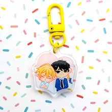Load image into Gallery viewer, SasaMiya & HiraKagi Manga | Sasaki to Miyano & Hirano to Kagiura | Acrylic Charm