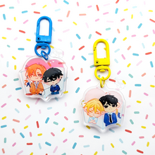 Load image into Gallery viewer, SasaMiya & HiraKagi Manga | Sasaki to Miyano & Hirano to Kagiura | Acrylic Charm