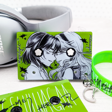 Load image into Gallery viewer, MitsuAya Mixed Tape | TGSWIIWAGAA Green Yuri | Cassette Acrylic Charm