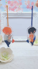 Load and play video in Gallery viewer, SasaMiya & HiraKagi Plush Hug | Sasaki to Miyano & Hirano to Kagiura | Heart Connecting Acrylic Charms