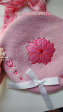Load and play video in Gallery viewer, Sakura Bow Beret | SakurAccessories