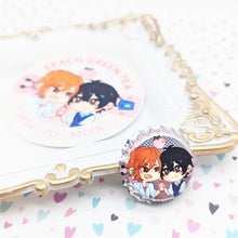 Load image into Gallery viewer, Peach Green Tea & Pocari Sweet | Sasaki to Miyano & Hirano to Kagiura | Vinyl Stickers