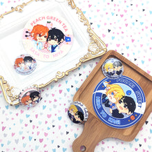 Load image into Gallery viewer, Pocari Sweet | Hirano to Kagiura | Bottle Cap Pin-back Button