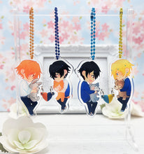 Load image into Gallery viewer, SasaMiya & HiraKagi Plush Hug | Sasaki to Miyano & Hirano to Kagiura | Heart Connecting Acrylic Charms