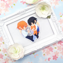 Load image into Gallery viewer, SasaMiya & HiraKagi Plush Hug | Sasaki to Miyano & Hirano to Kagiura | Vinyl Stickers