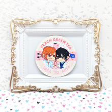Load image into Gallery viewer, Peach Green Tea & Pocari Sweet | Sasaki to Miyano & Hirano to Kagiura | Vinyl Stickers