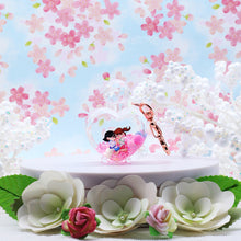 Load image into Gallery viewer, Heart of the River Spirit | Haku & Chihiro Spirited Away | Heart Perfume Bottle Charm