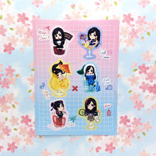 Load image into Gallery viewer, Soaring Heart | Tifa Drink Map | Sticker Sheet