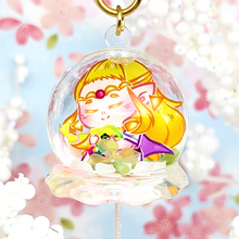 Load image into Gallery viewer, Zelda & Tri | Legend of Zelda Echoes of Wisdom| Liquid Windchime Charms (Copy)
