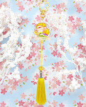 Load image into Gallery viewer, Zelda & Tri | Legend of Zelda Echoes of Wisdom| Liquid Windchime Charms (Copy)