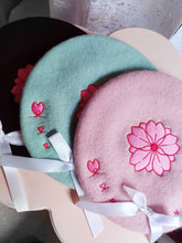 Load image into Gallery viewer, Sakura Bow Beret | SakurAccessories