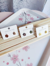 Load image into Gallery viewer, Sakura Stud Earrings | SakurAccessories
