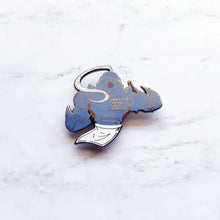 Load image into Gallery viewer, Al | FMA Back Quotes | Hard Enamel Pin