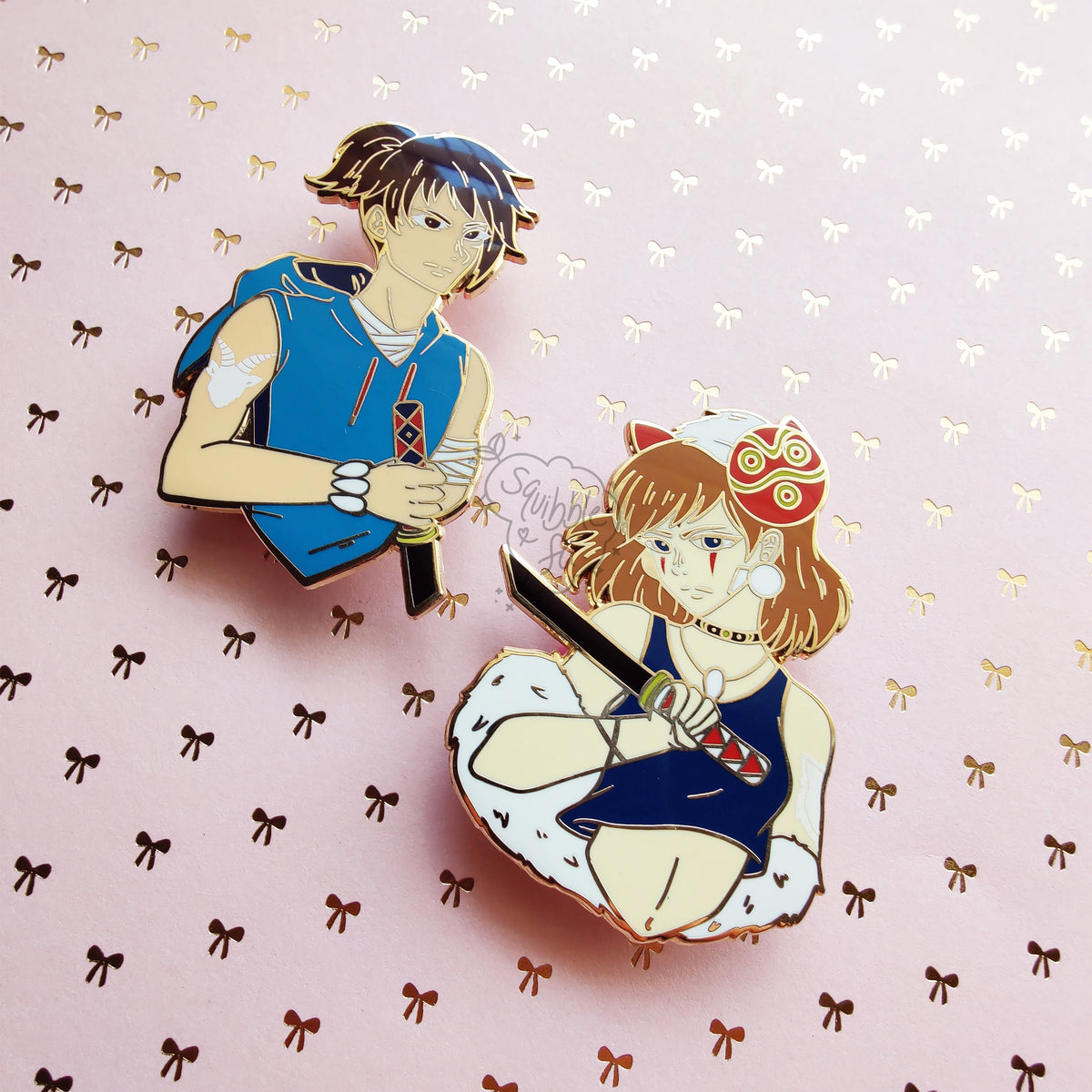 Bokuaka Foreign sold Enamel Pin