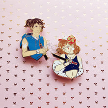 Load image into Gallery viewer, ***RETIRING last chance!*** Ashitaka & San | Modern Warriors | Hard Enamel Pins