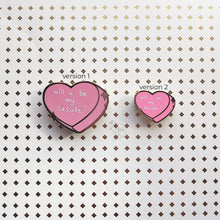 Load image into Gallery viewer, ***RETIRING last chance!*** Ninja Candy Hearts | Version 2 | Hard Enamel Pin