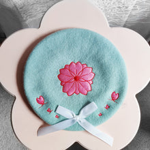Load image into Gallery viewer, Sakura Bow Beret | SakurAccessories