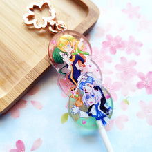 Load image into Gallery viewer, Dango Dragons | Akatsuki no Yona | Lollipop Acrylic Charm