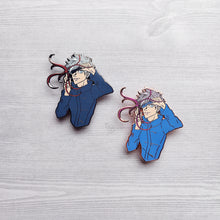 Load image into Gallery viewer, ***RETIRING last chance!*** Gojo | JJK Curse Fighters | Hard Enamel Pin