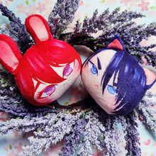 Load image into Gallery viewer, Kitty Hak & Bunny Yona | Akatsuki no Yona | Kissing Manjuu