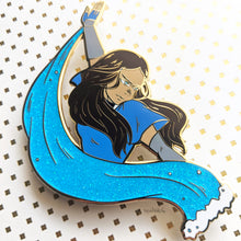 Load image into Gallery viewer, ***RETIRING last chance!*** Katara | ATLA in Action | Hard Enamel Pin