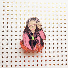 Load image into Gallery viewer, ***RETIRING last chance!*** Nezuko | Dapper Suit Slayers | Hard Enamel Pin