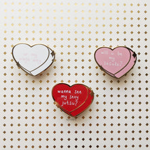 Load image into Gallery viewer, ***RETIRING last chance!*** Ninja Candy Hearts | Hard Enamel Pin