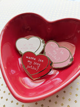 Load image into Gallery viewer, ***RETIRING last chance!*** Ninja Candy Hearts | Hard Enamel Pin