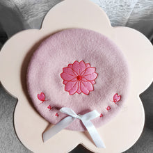Load image into Gallery viewer, Sakura Bow Beret | SakurAccessories