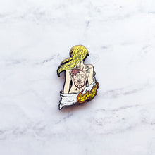 Load image into Gallery viewer, Riza | FMA Back Quotes | Hard Enamel Pin