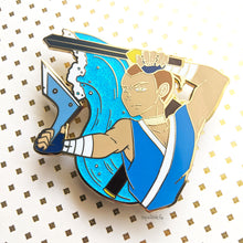 Load image into Gallery viewer, ***RETIRING last chance!*** Sokka | ATLA in Action | Hard Enamel Pin