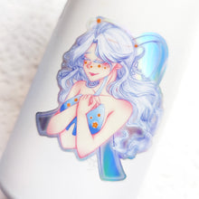 Load image into Gallery viewer, Stardust 2022 Charity Holographic Sticker | Lung Cancer Awareness