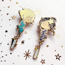 Load image into Gallery viewer, FFVIIR | Tanabata CloTi & Zerith | Enamel Pins