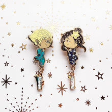 Load image into Gallery viewer, FFVIIR | Tanabata CloTi & Zerith | Enamel Pins