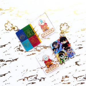 AtLA | Book of the Avatar | Acrylic Book Charm