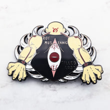 Load image into Gallery viewer, Gluttony | FMA Back Quotes | Hard Enamel Pin
