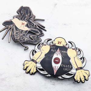 Lust | FMA Back Quotes | Hard Enamel Pin