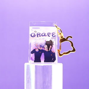 JJK SatoSugu | GG Grape Juice | Milk Carton Charms