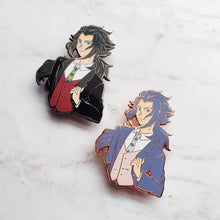 Load image into Gallery viewer, ***RETIRING last chance!*** Gyu Water Pillar | Dapper Suit Slayers | Hard Enamel Pin
