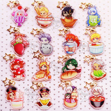 Load image into Gallery viewer, ***RETIRING last chance!*** Hero Students Cafe | Other Students &amp; Civilians | Acrylic Charms
