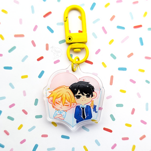 SasaMiya & HiraKagi Manga | Sasaki to Miyano & Hirano to Kagiura | Acrylic Charm